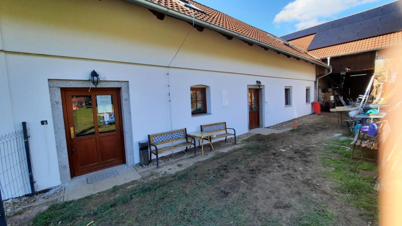 Podkroví v Jihočeském Statku Casa de hóspedes Nemejice Exterior foto